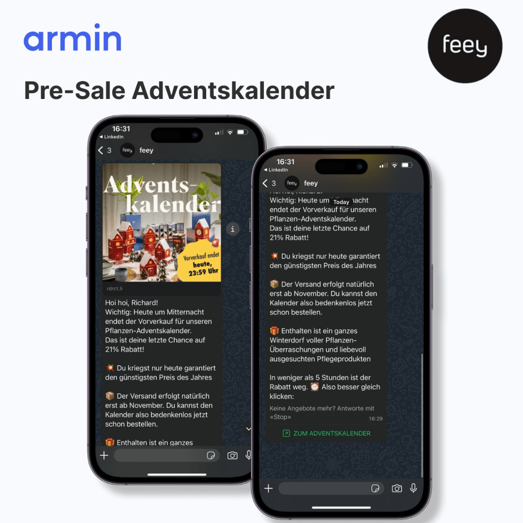 Feey Whatsapp Marketing Black Friday Campaign 2025