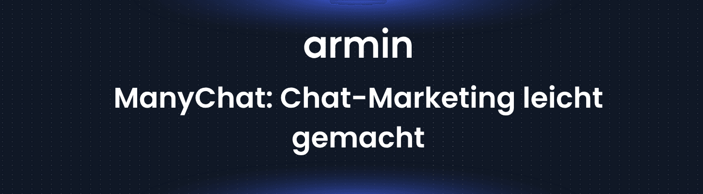 ManyChat: Chat-Marketing leicht gemacht