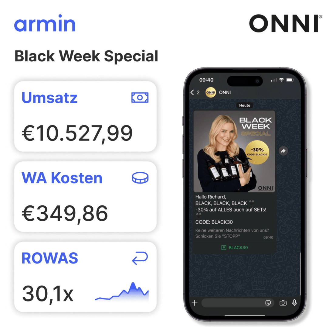 ONNI® Products  Black Week Special WA Campaign